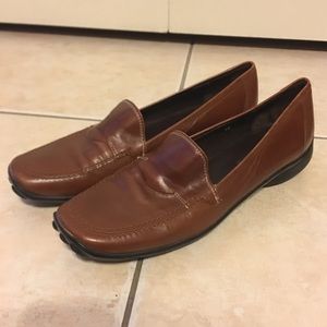 Sesto Meucci Leather Driving Shoes In EUC